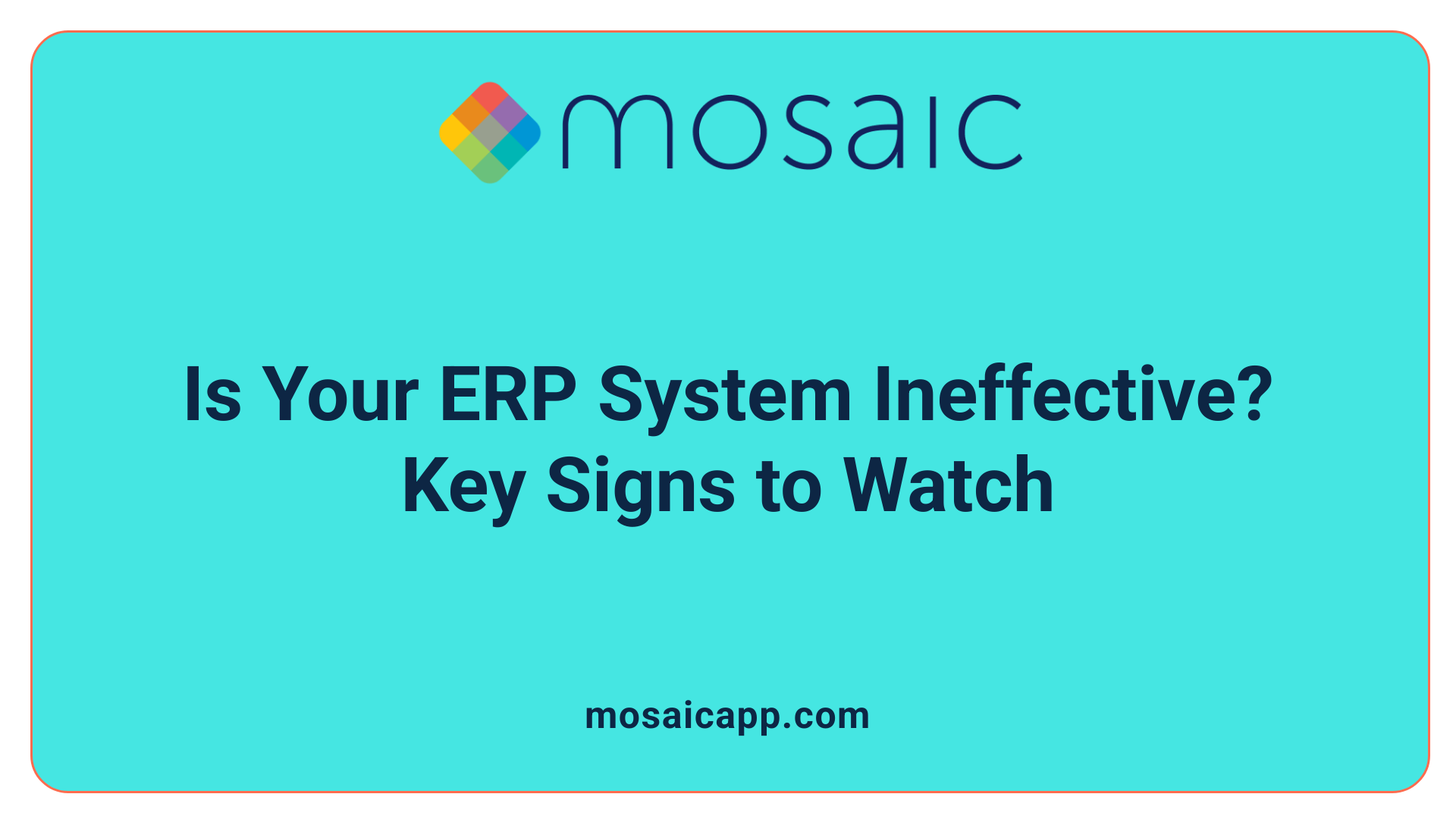 Is Your ERP System Ineffective? Key Signs to Watch