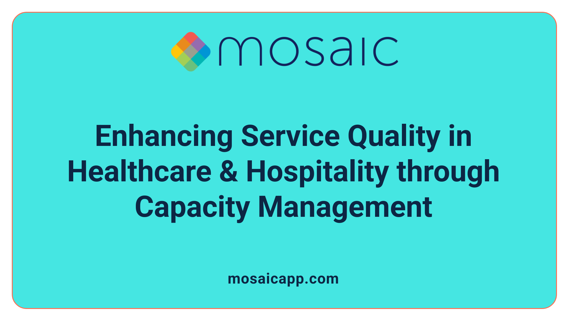 Enhancing Service Quality in Healthcare & Hospitality through Capacity Management