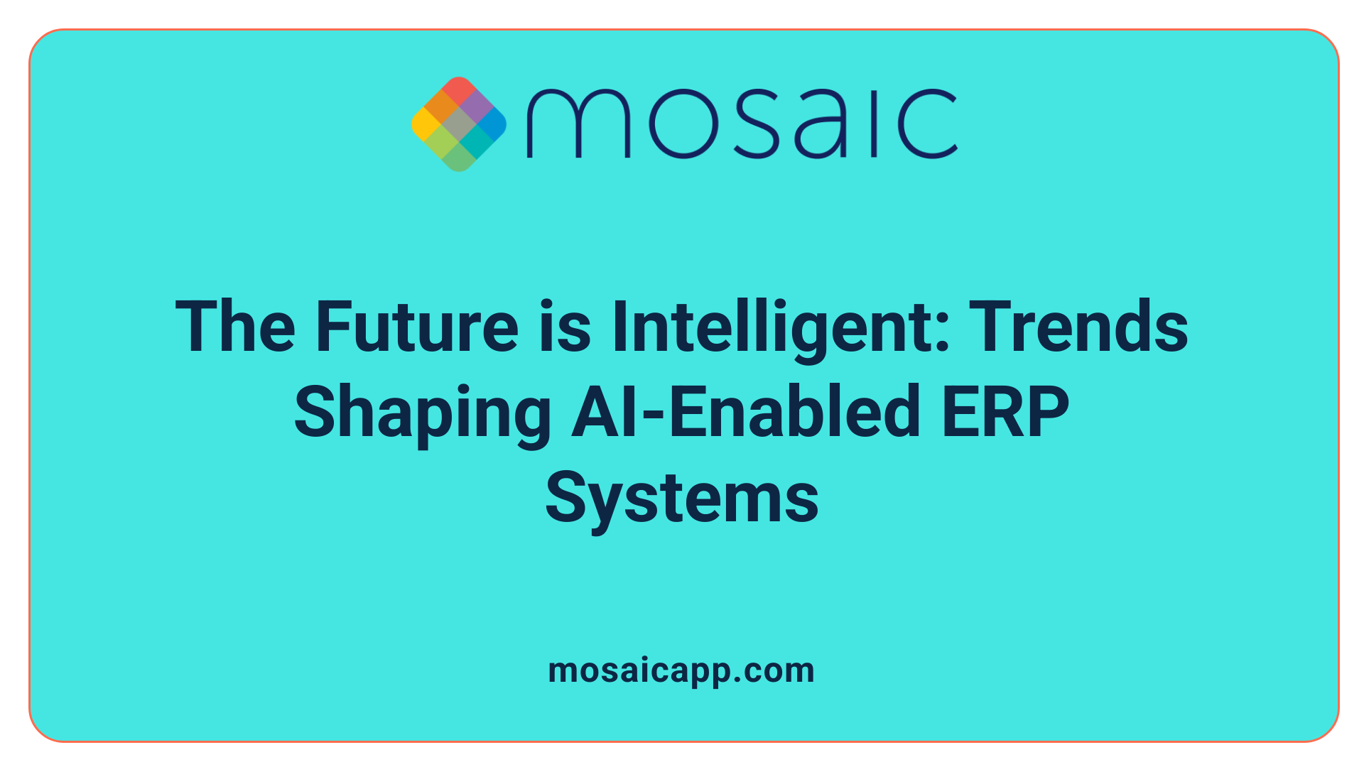 The Future is Intelligent: Trends Shaping AI-Enabled ERP Systems
