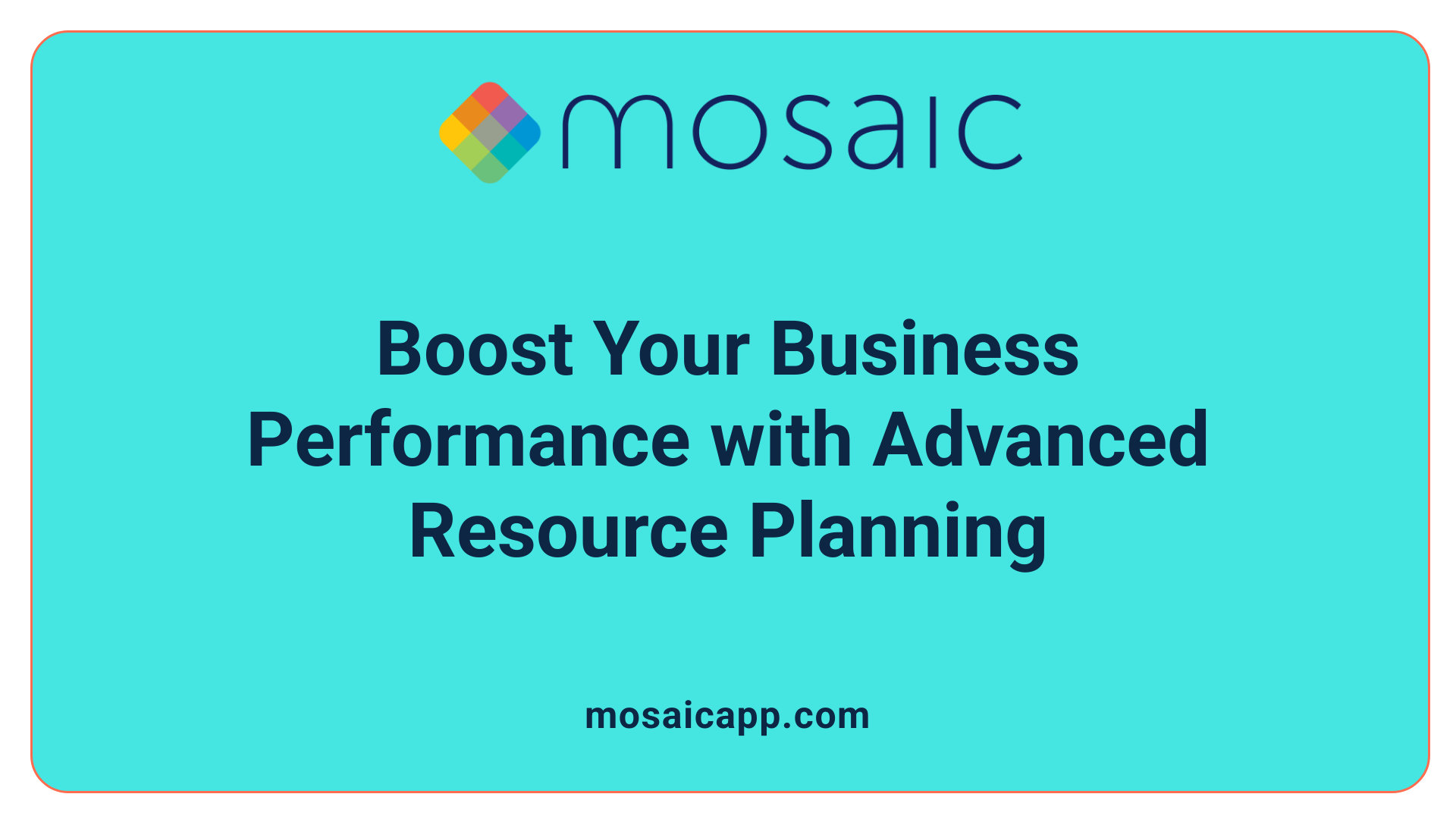 Boost Your Business Performance with Advanced Resource Planning