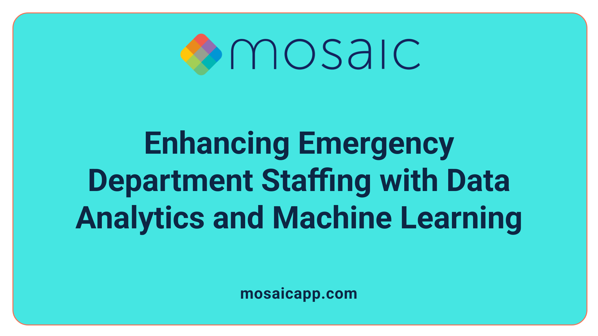 Enhancing Emergency Department Staffing with Data Analytics and Machine Learning
