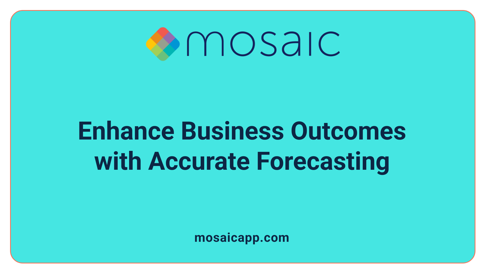Enhance Business Outcomes with Accurate Forecasting