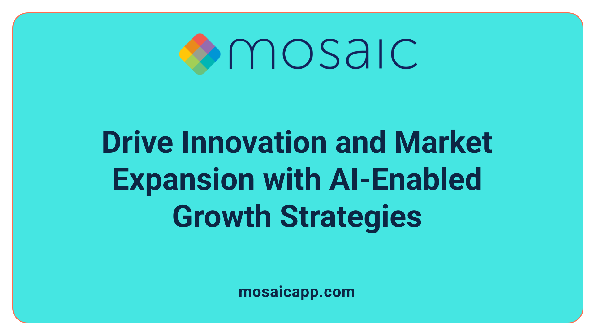 Drive Innovation and Market Expansion with AI-Enabled Growth Strategies
