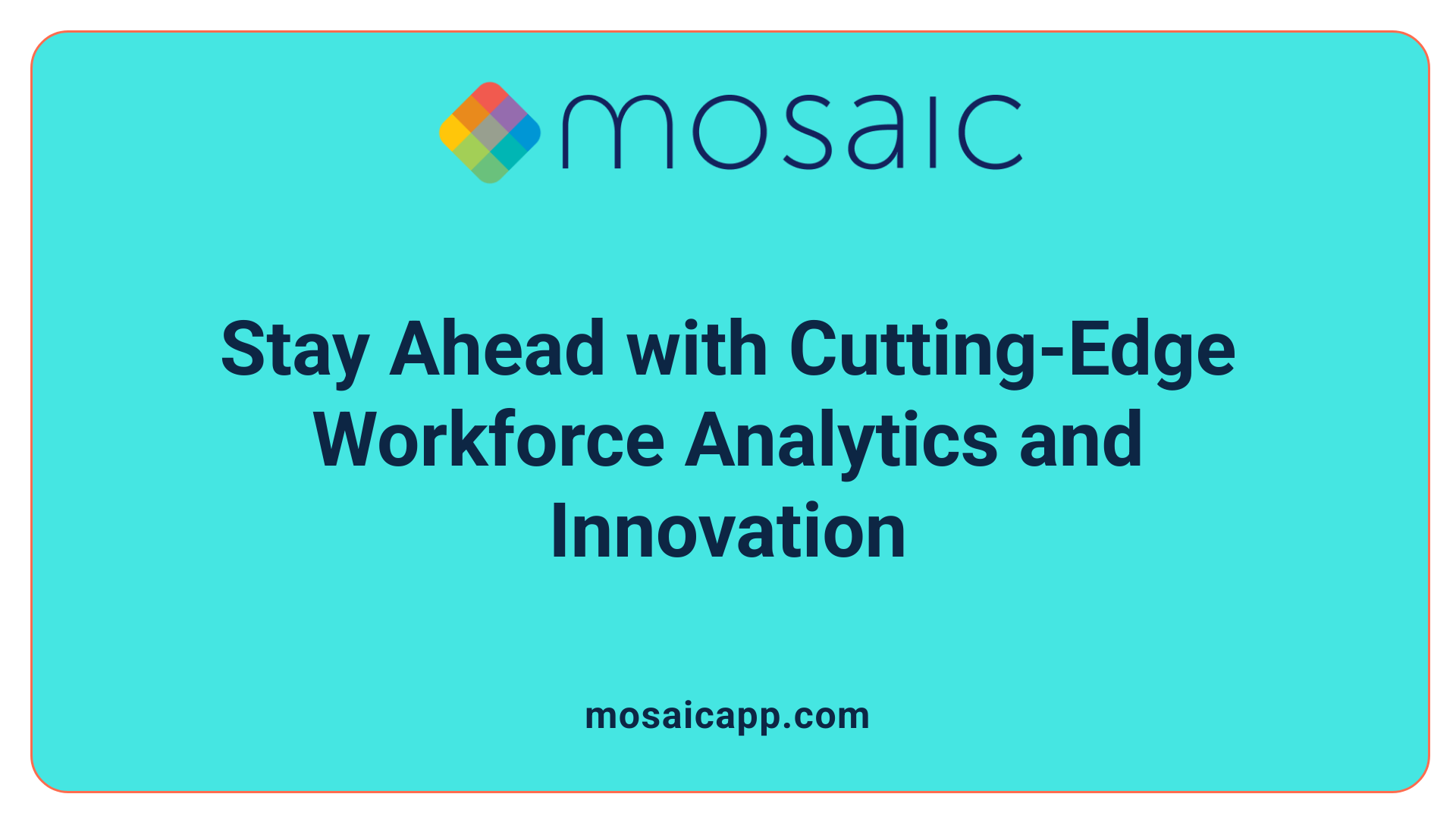 Stay Ahead with Cutting-Edge Workforce Analytics and Innovation