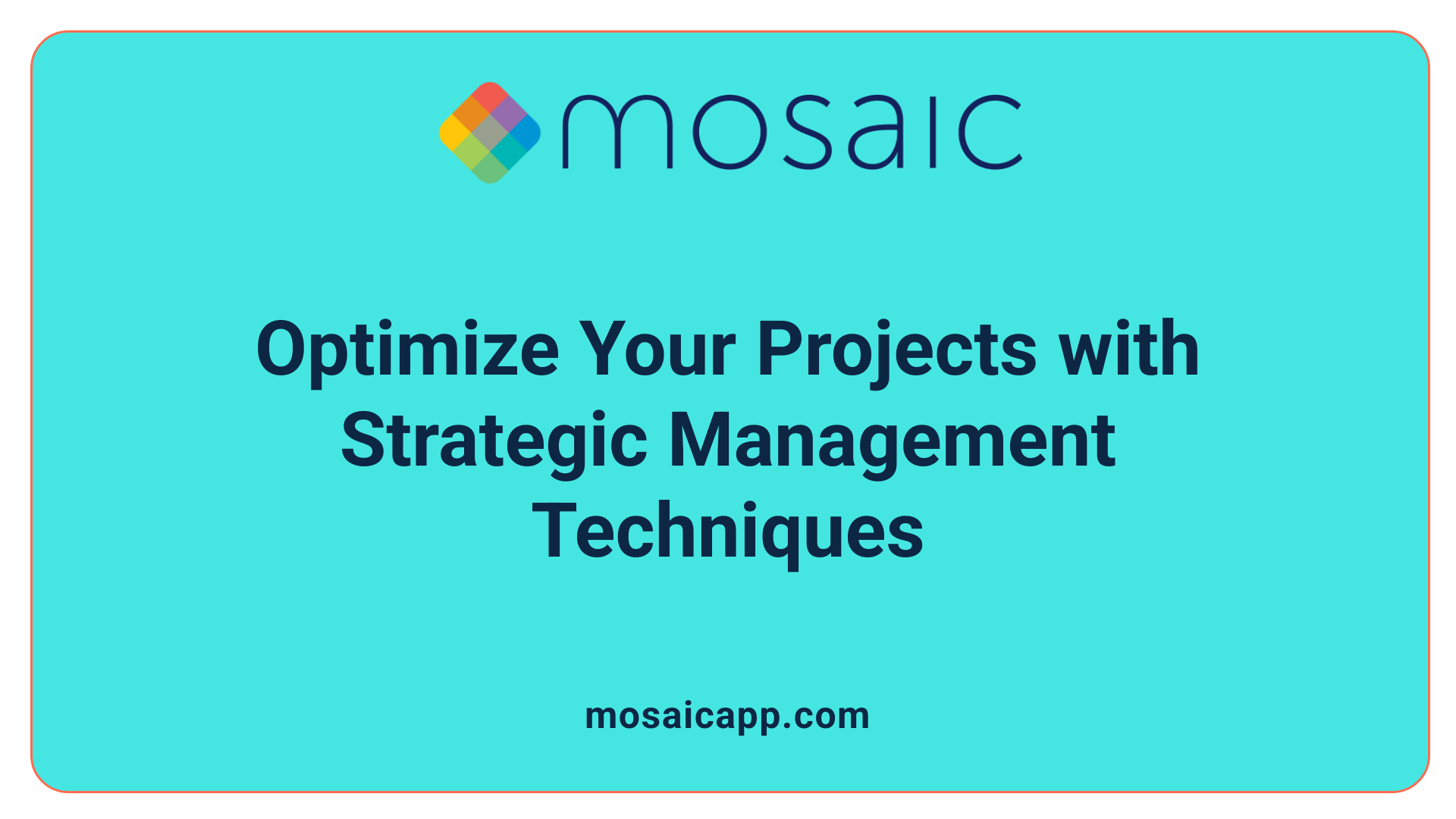 Optimize Your Projects with Strategic Management Techniques