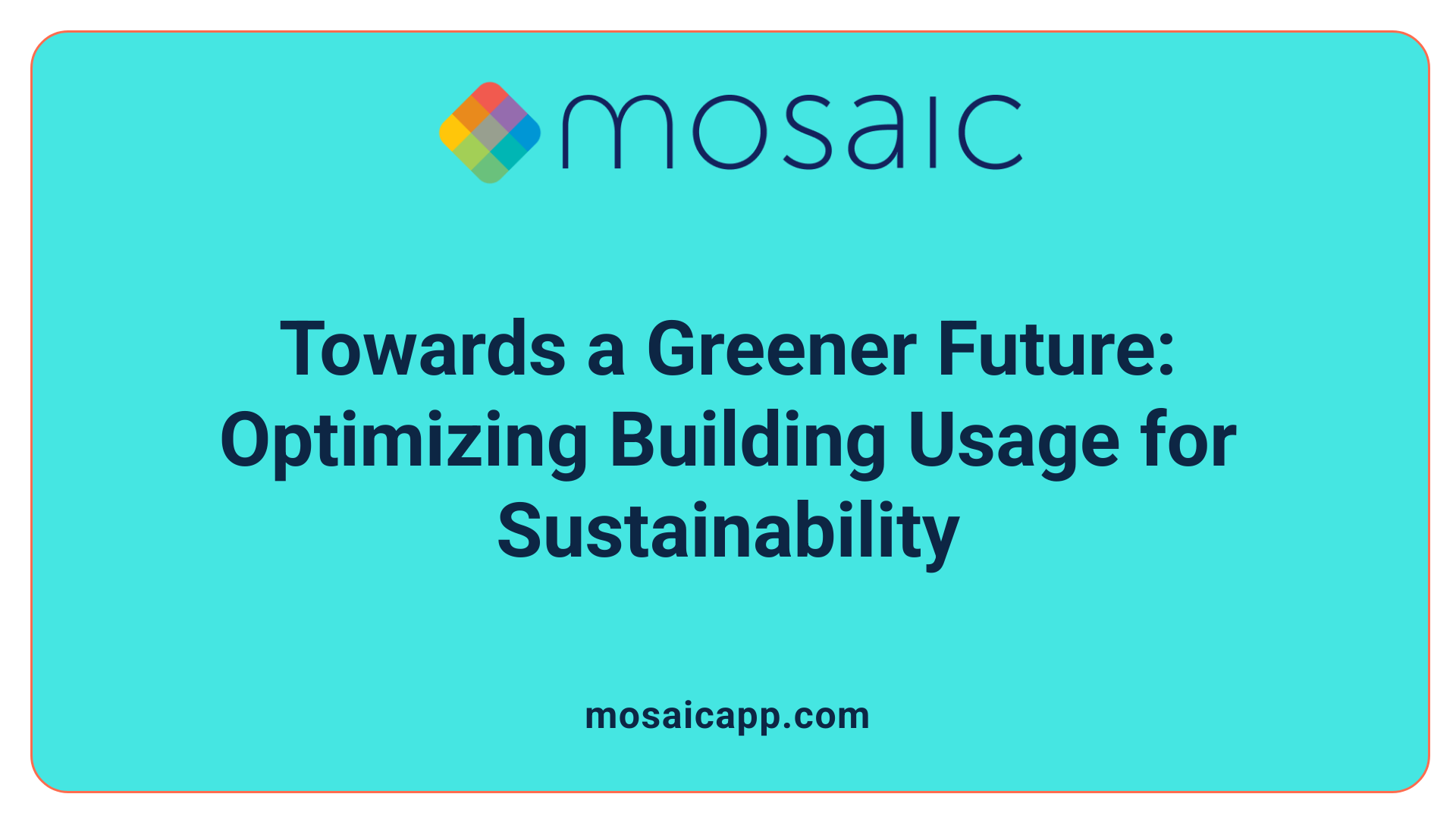 Towards a Greener Future: Optimizing Building Usage for Sustainability