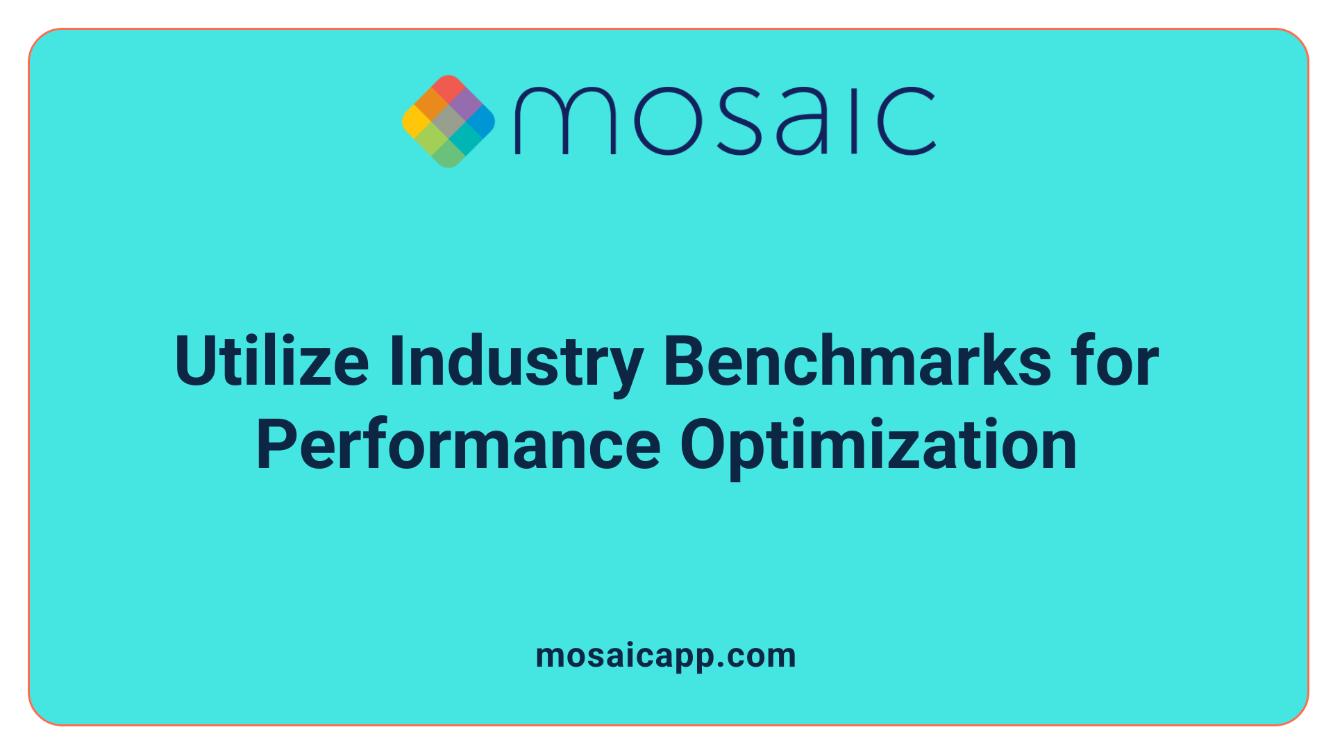 Utilize Industry Benchmarks for Performance Optimization