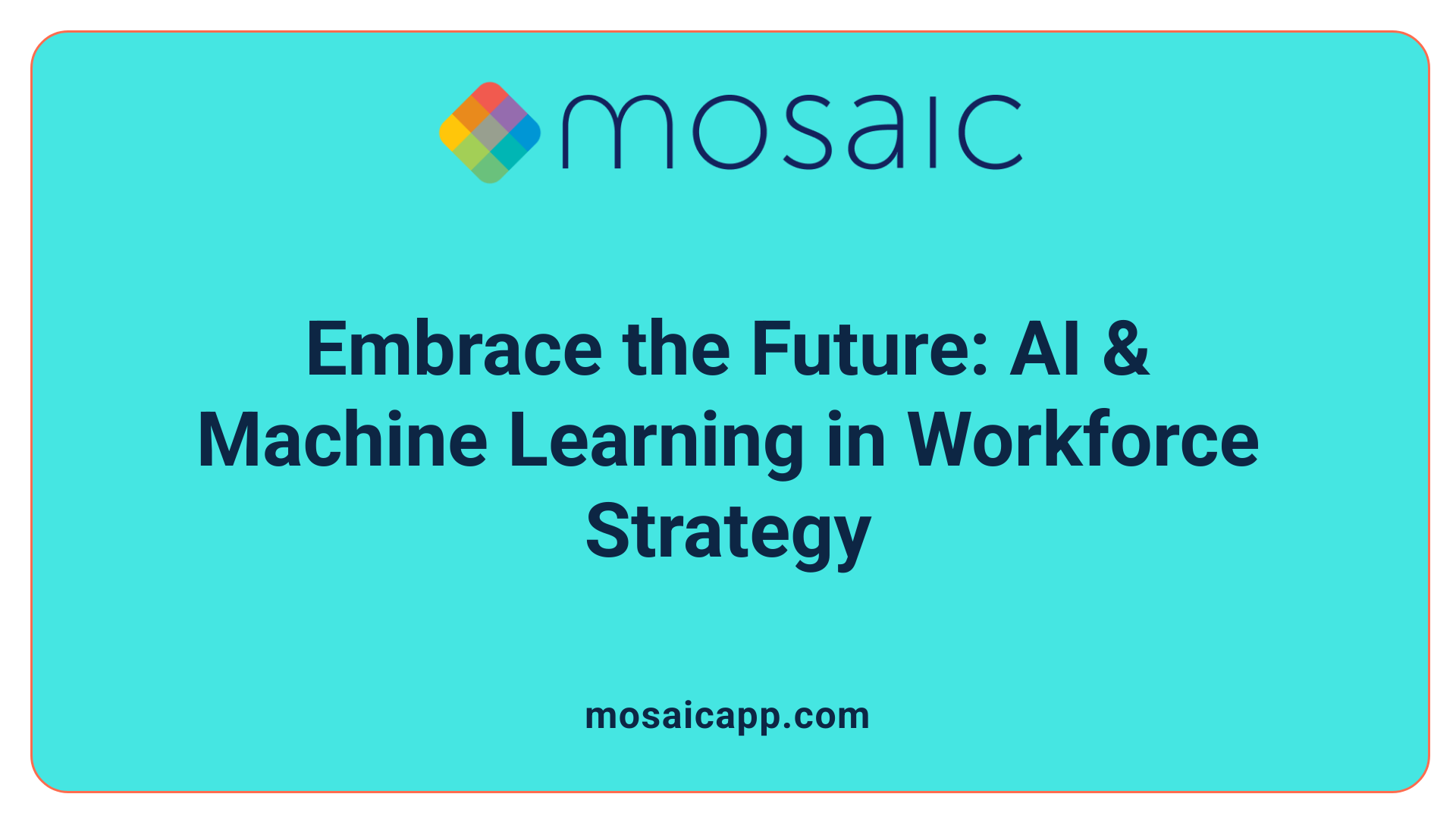 Embrace the Future: AI &amp; Machine Learning in Workforce Strategy