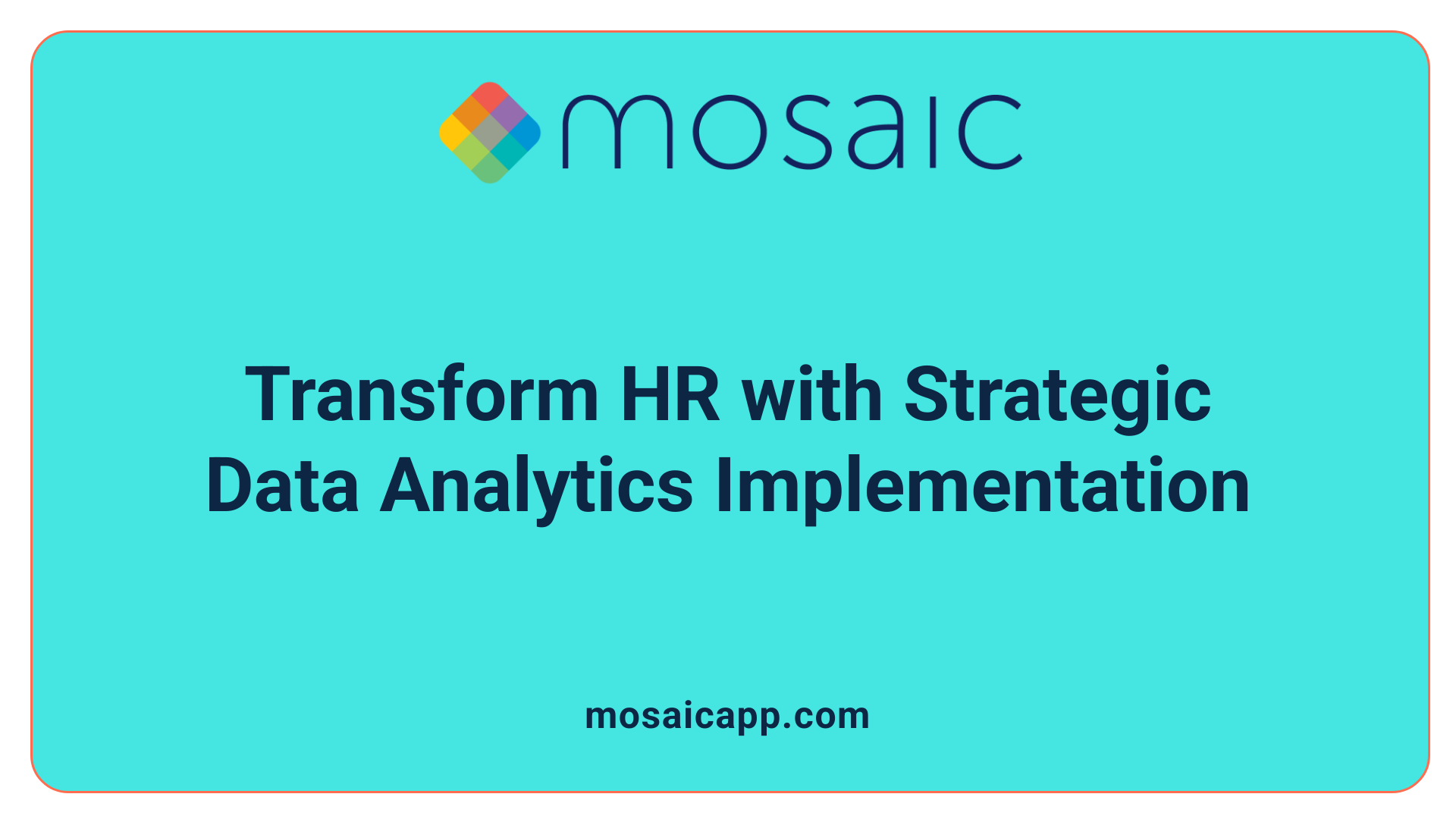 Transform HR with Strategic Data Analytics Implementation