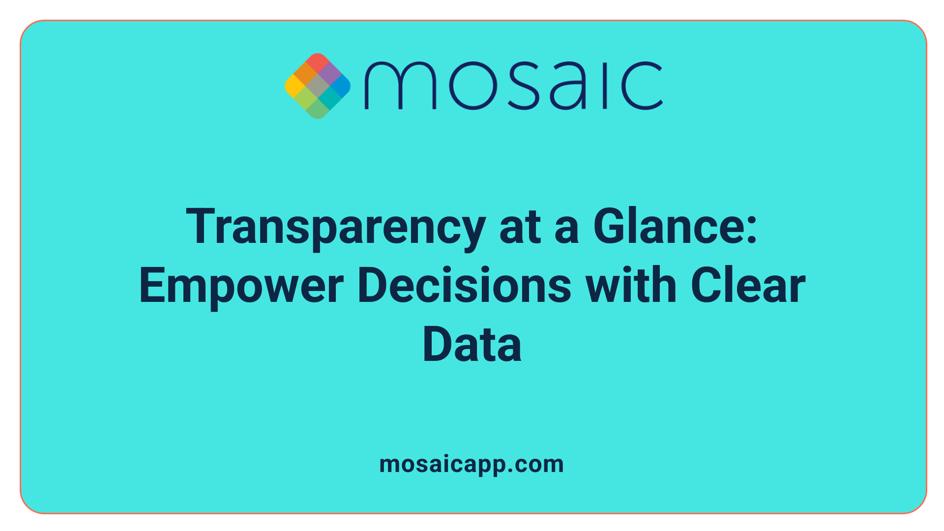 Transparency at a Glance: Empower Decisions with Clear Data