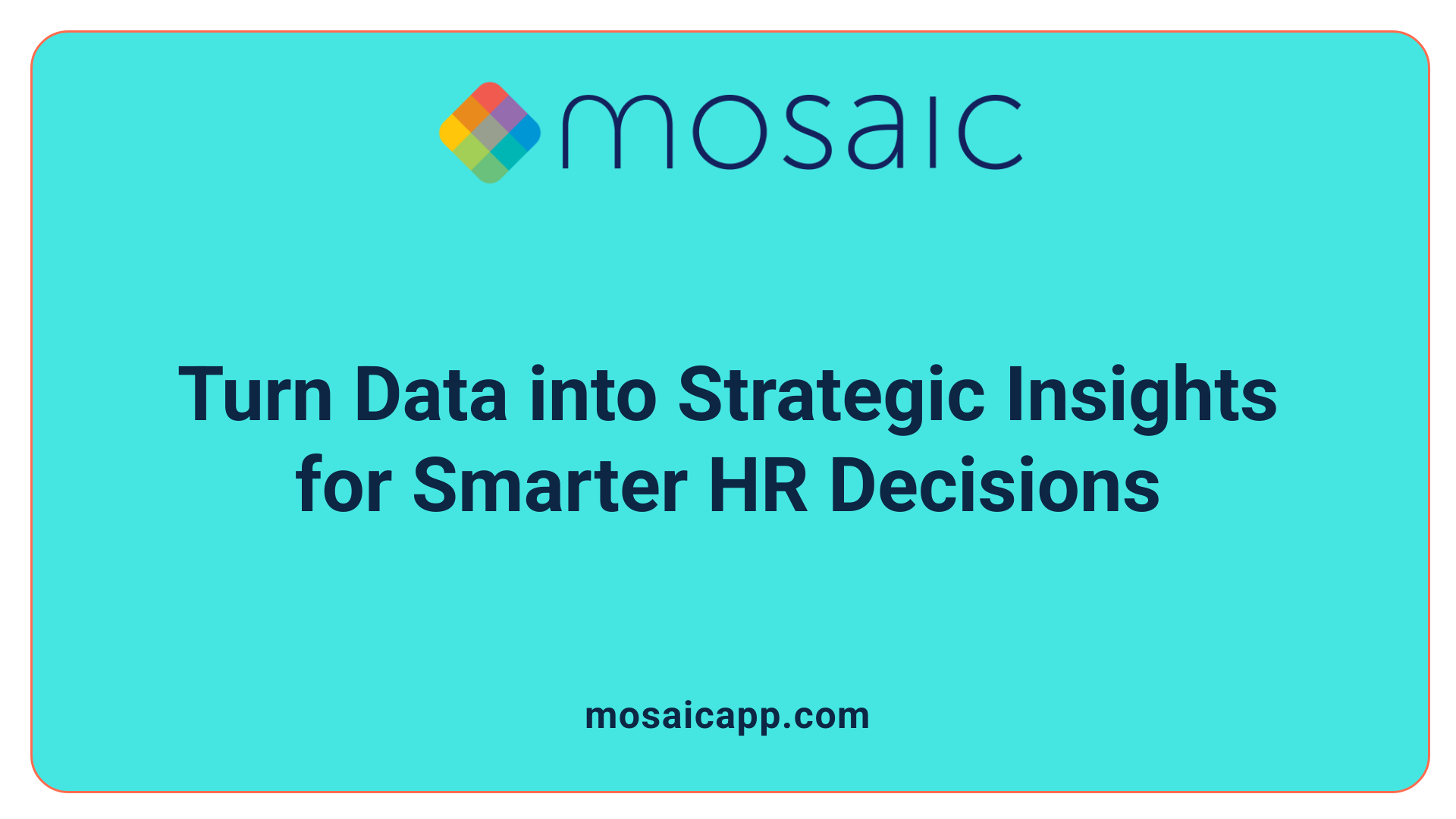 Turn Data into Strategic Insights for Smarter HR Decisions