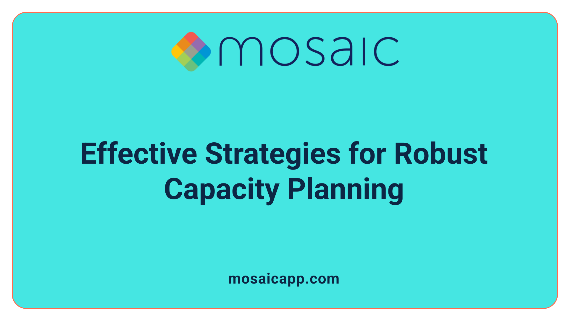 Effective Strategies for Robust Capacity Planning