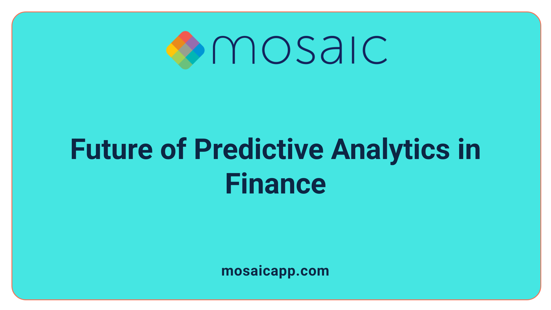 Future of Predictive Analytics in Finance