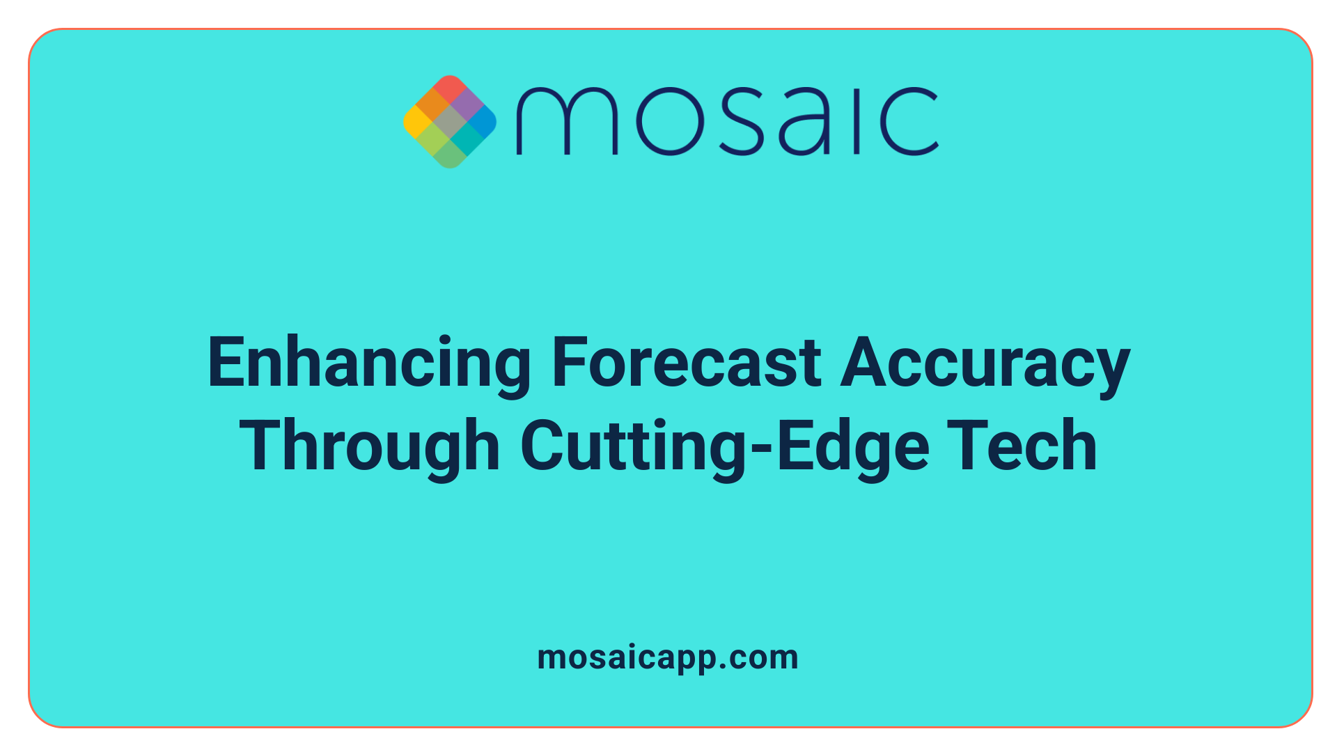 Enhancing Forecast Accuracy Through Cutting-Edge Tech