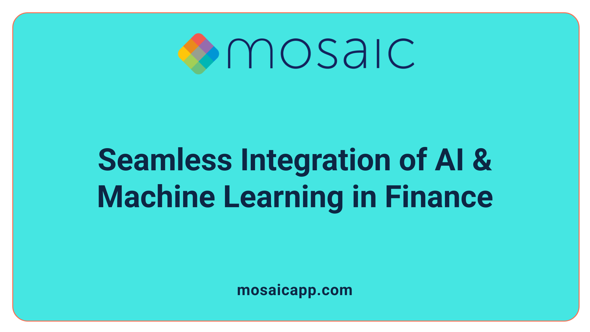 Seamless Integration of AI & Machine Learning in Finance
