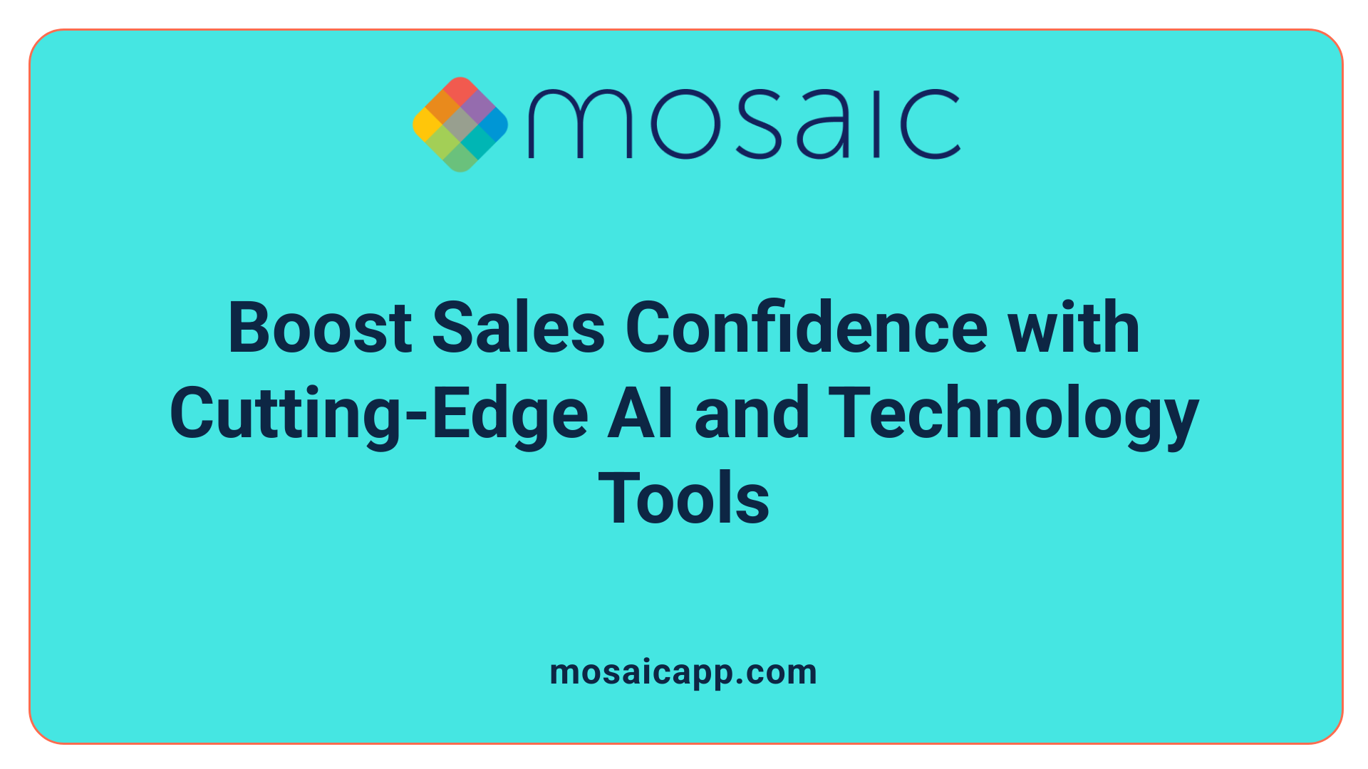 Boost Sales Confidence with Cutting-Edge AI and Technology Tools