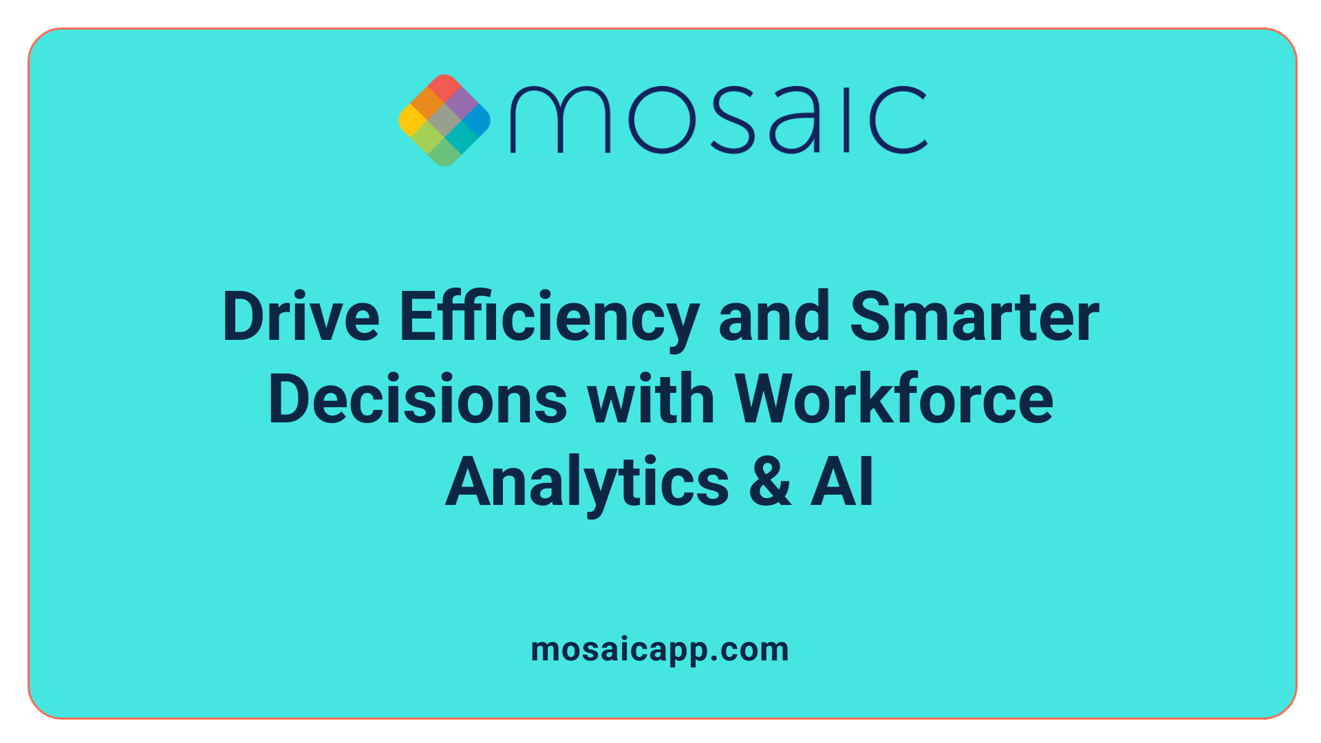 Drive Efficiency and Smarter Decisions with Workforce Analytics &amp; AI