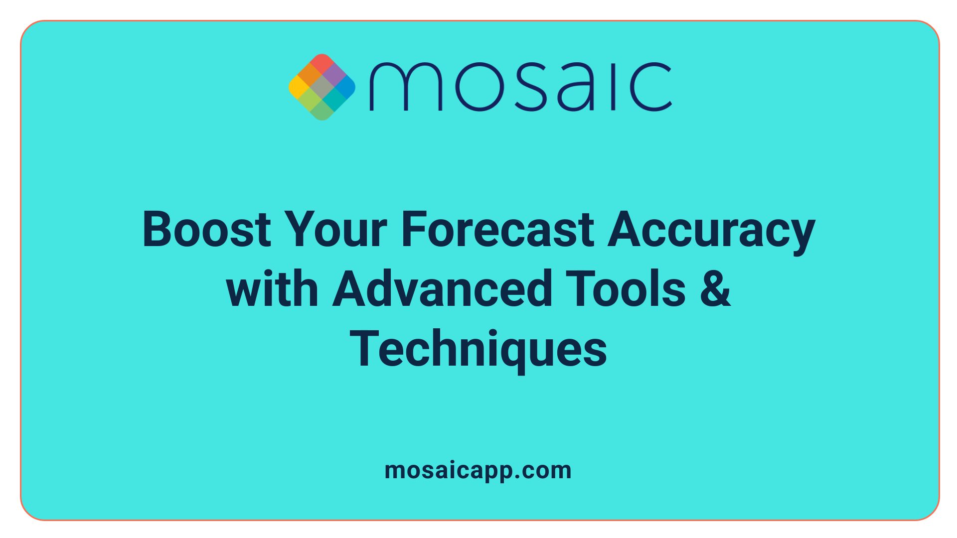 Boost Your Forecast Accuracy with Advanced Tools &amp; Techniques