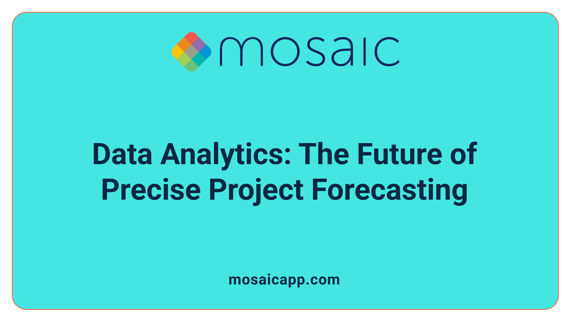 Data Analytics: The Future of Precise Project Forecasting