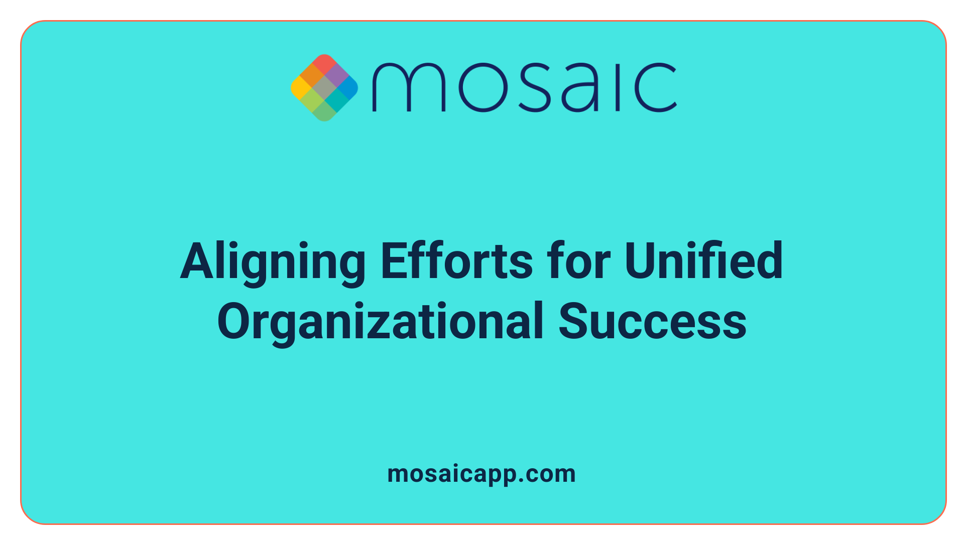 Aligning Efforts for Unified Organizational Success