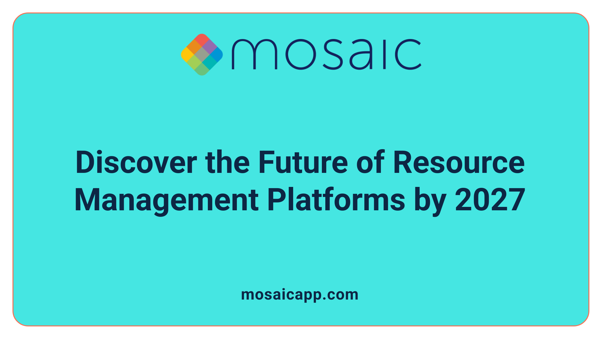 Discover the Future of Resource Management Platforms by 2027