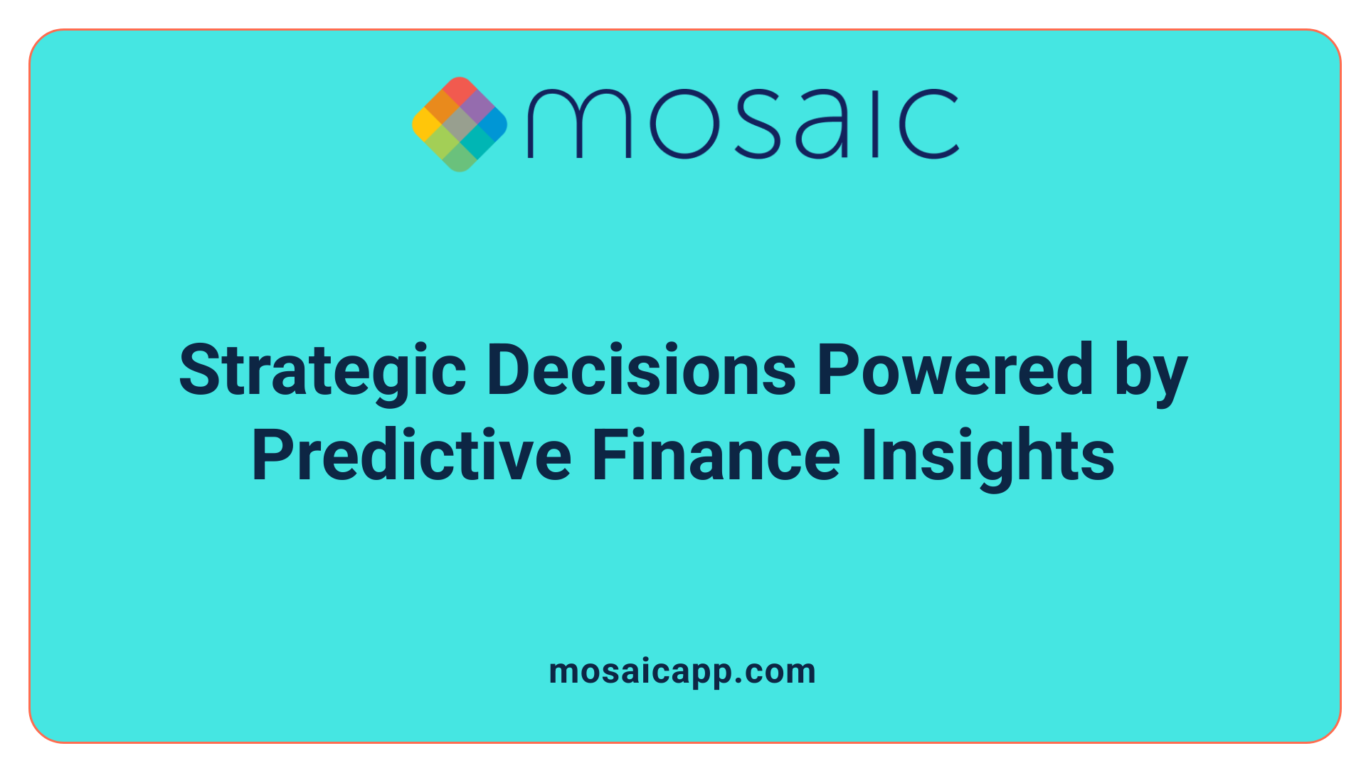 Strategic Decisions Powered by Predictive Finance Insights