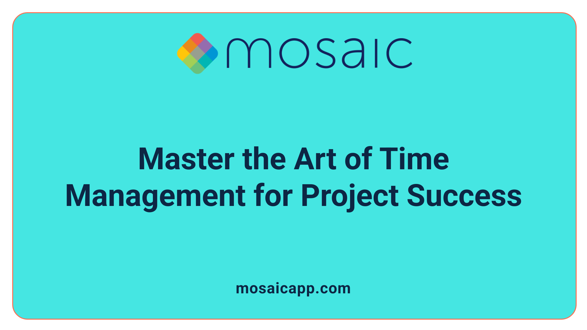Master the Art of Time Management for Project Success