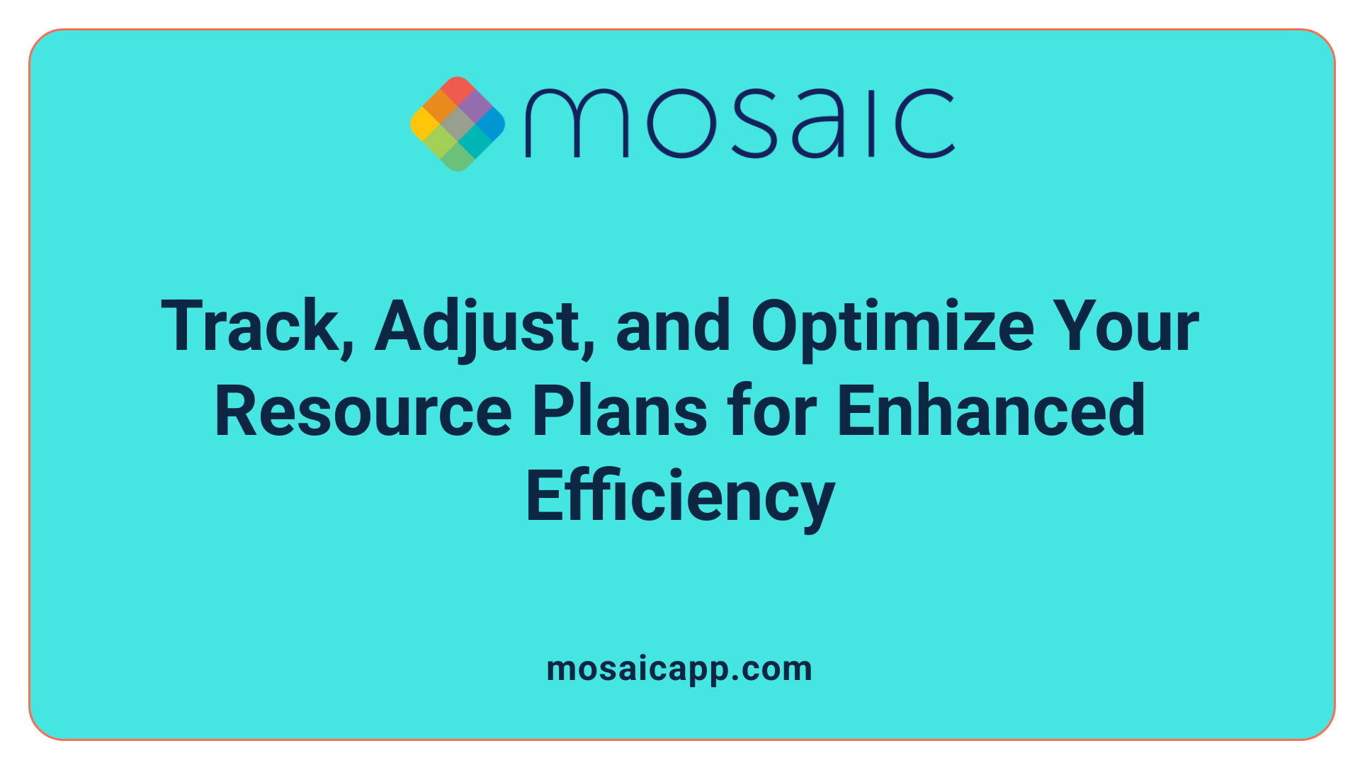Track, Adjust, and Optimize Your Resource Plans for Enhanced Efficiency