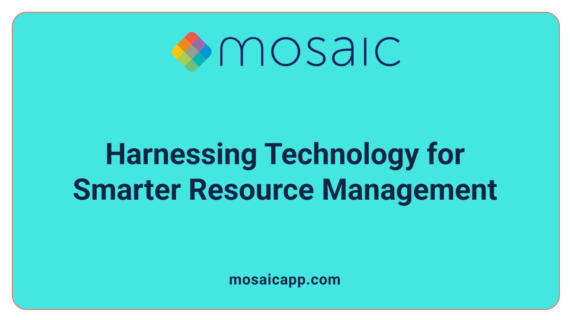 Harnessing Technology for Smarter Resource Management