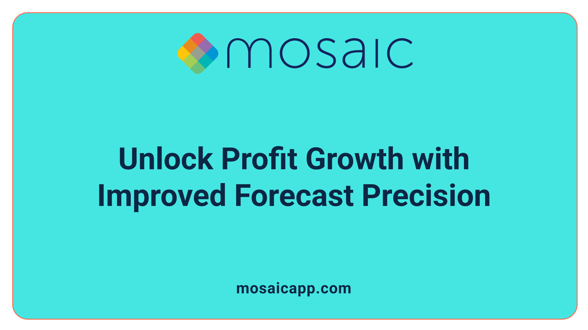 Unlock Profit Growth with Improved Forecast Precision
