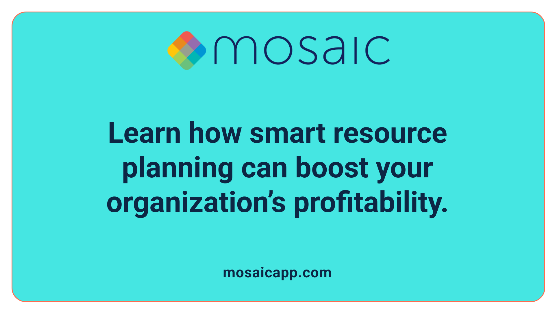 Learn how smart resource planning can boost your organization’s profitability.
