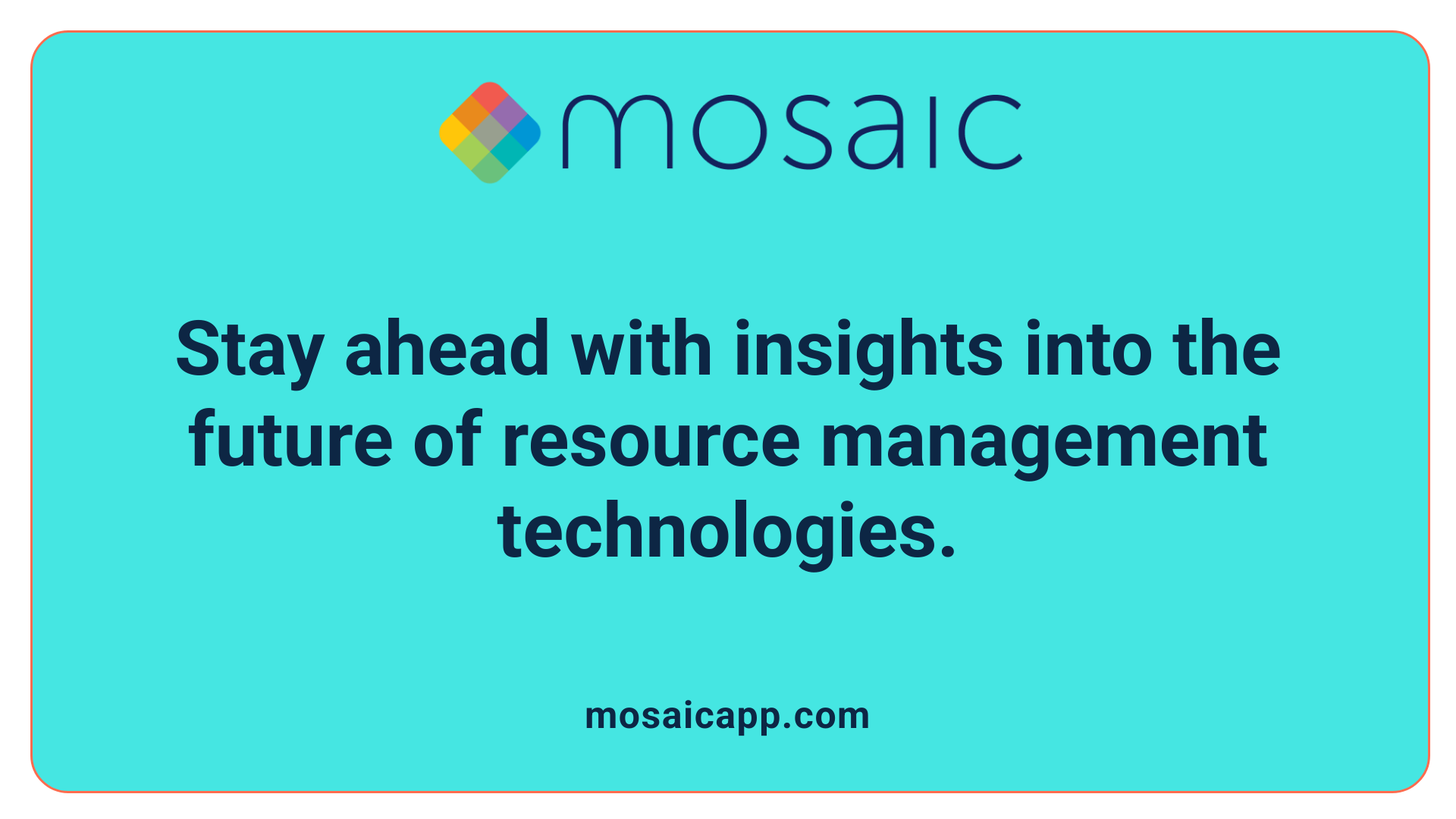 Stay ahead with insights into the future of resource management technologies.