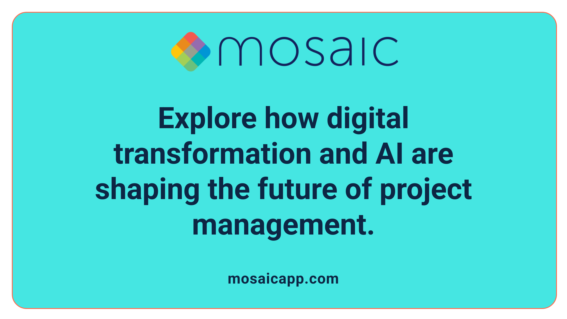 Explore how digital transformation and AI are shaping the future of project management.