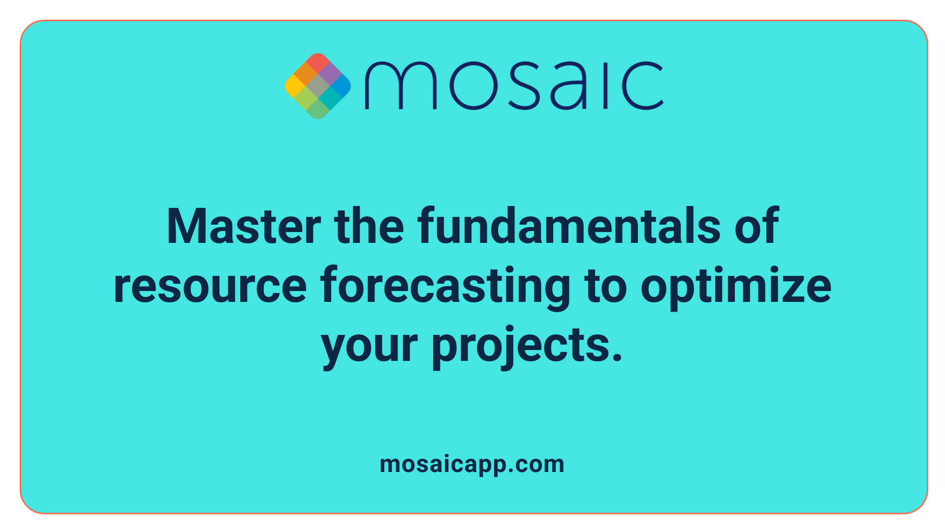 Master the fundamentals of resource forecasting to optimize your projects.