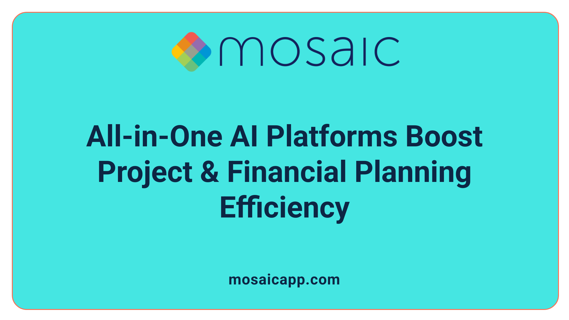 All-in-One AI Platforms Boost Project &amp; Financial Planning Efficiency