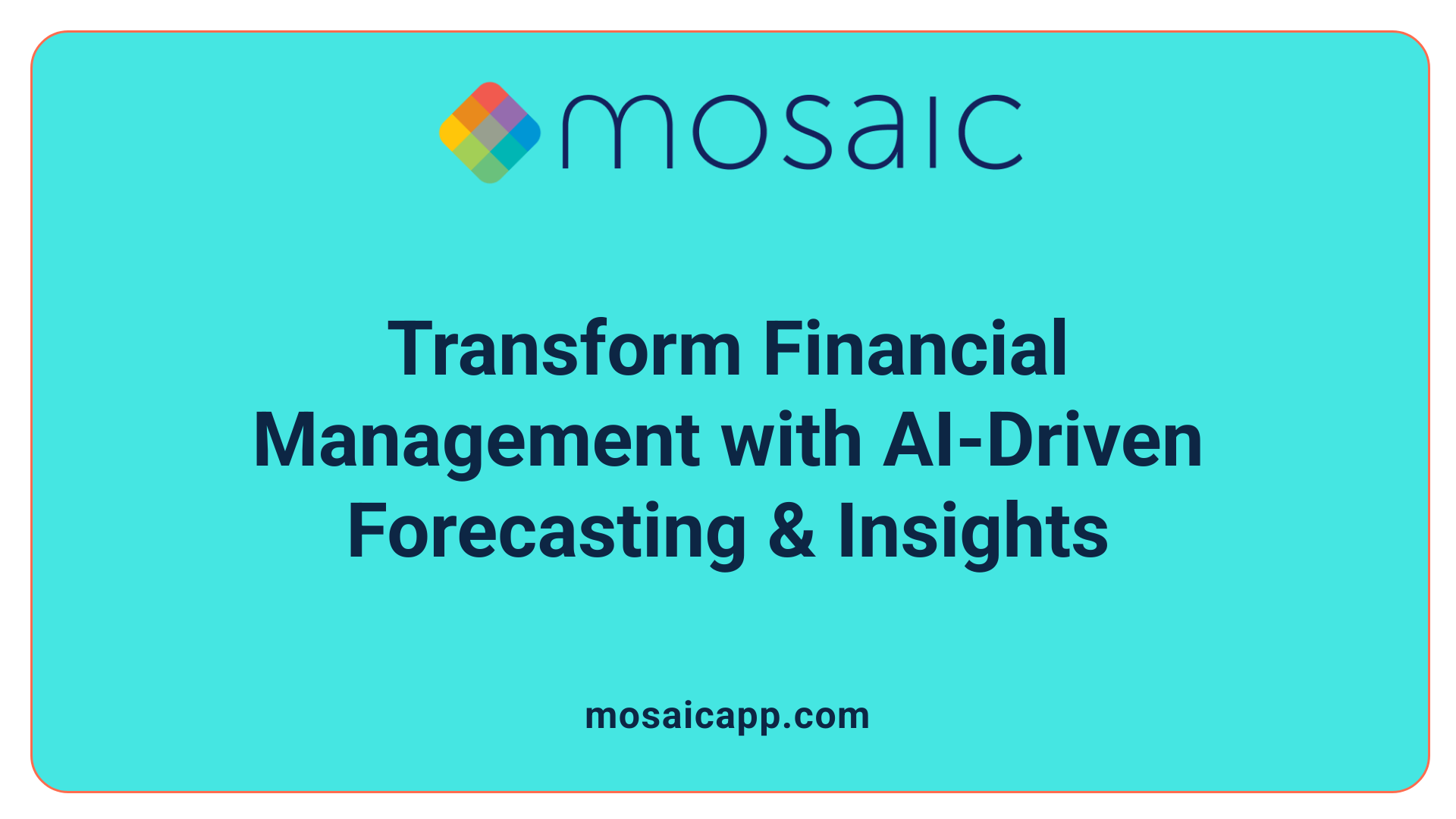Transform Financial Management with AI-Driven Forecasting &amp; Insights