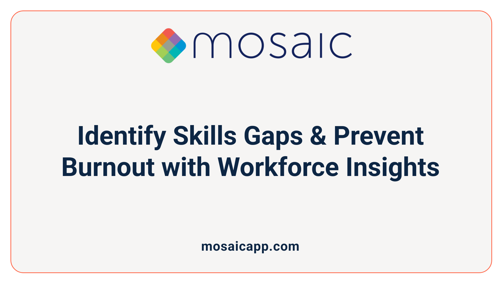 Identify Skills Gaps & Prevent Burnout with Workforce Insights