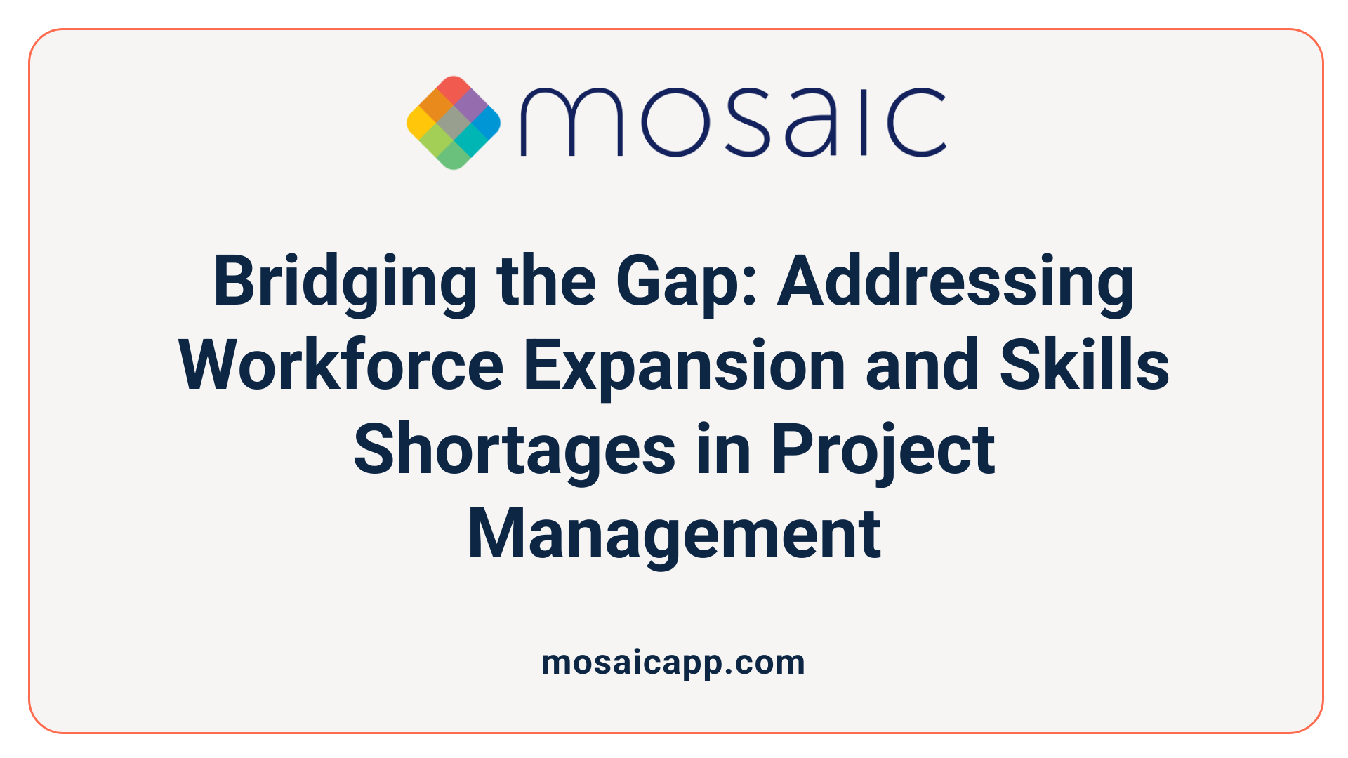 Bridging the Gap: Addressing Workforce Expansion and Skills Shortages in Project Management