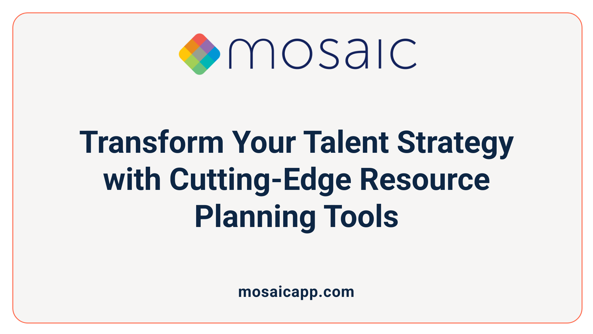 Transform Your Talent Strategy with Cutting-Edge Resource Planning Tools