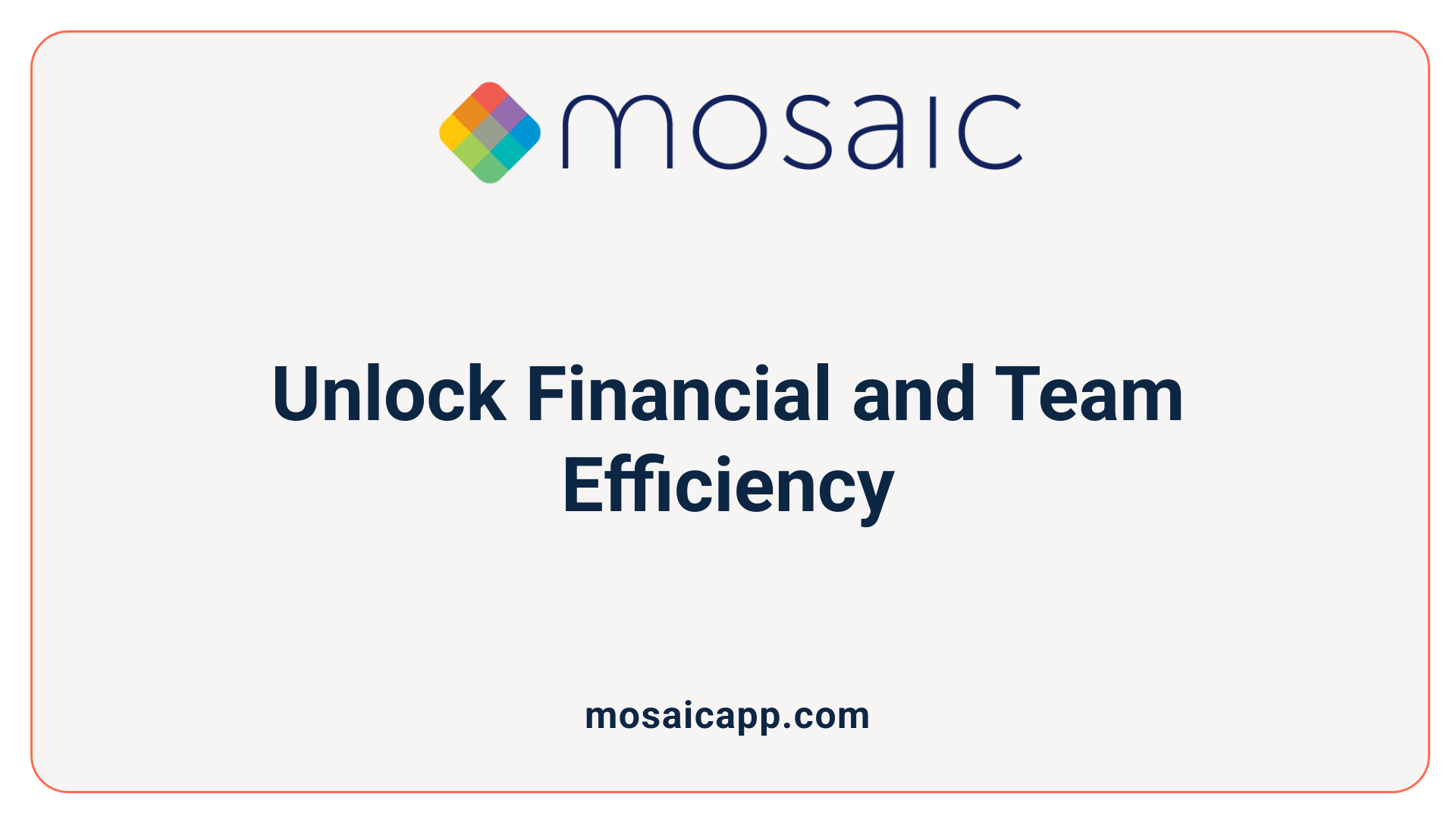 Unlock Financial and Team Efficiency