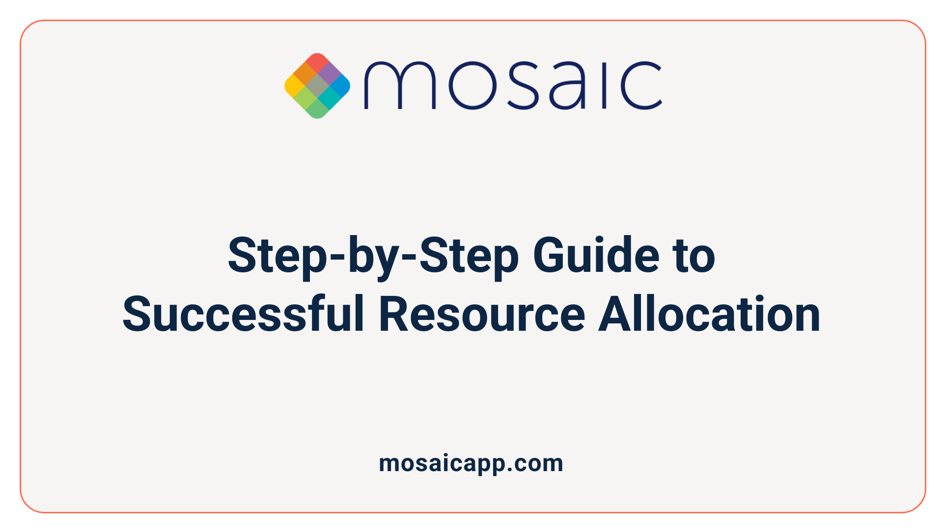 Step-by-Step Guide to Successful Resource Allocation