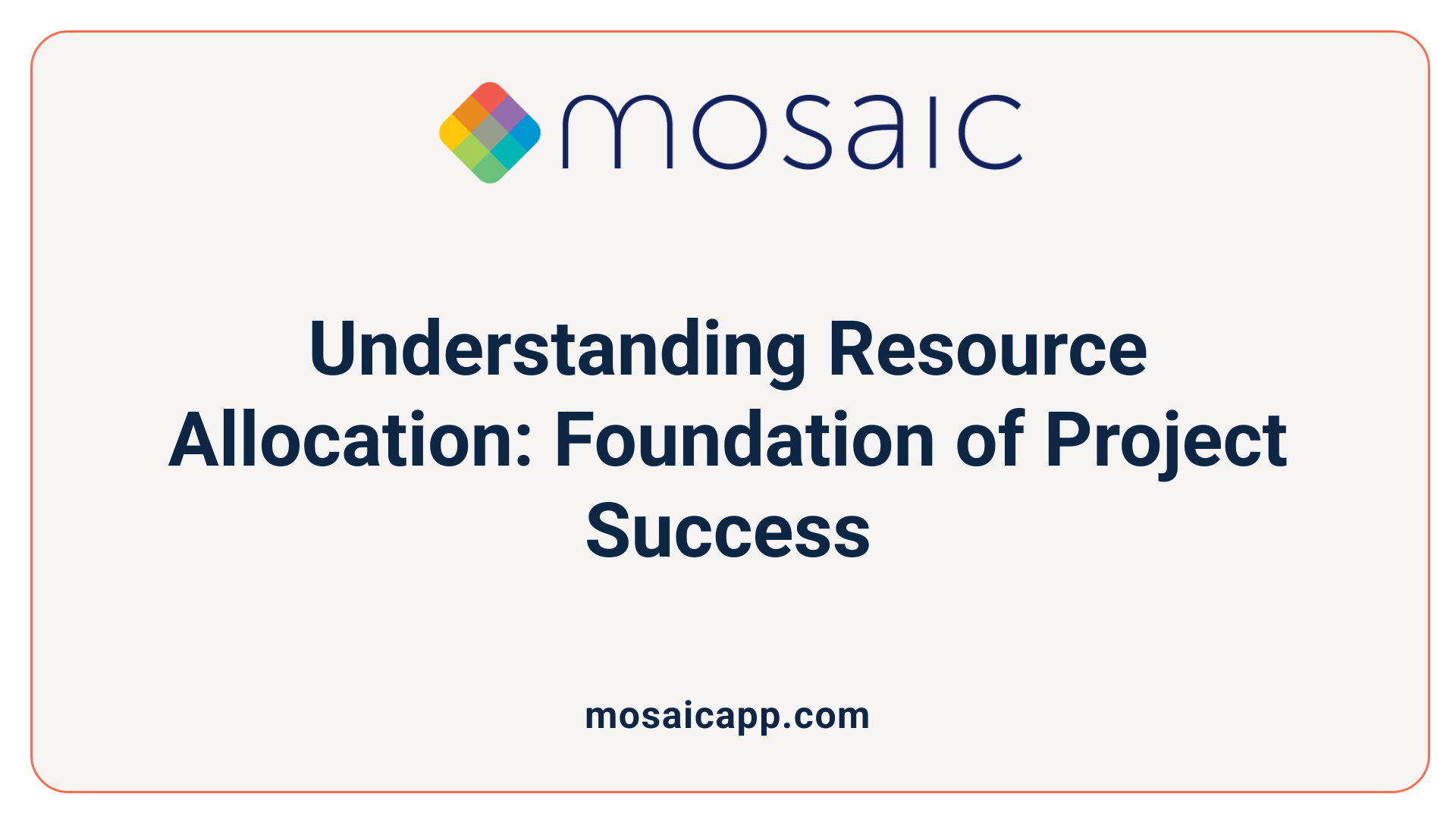 Understanding Resource Allocation: Foundation of Project Success