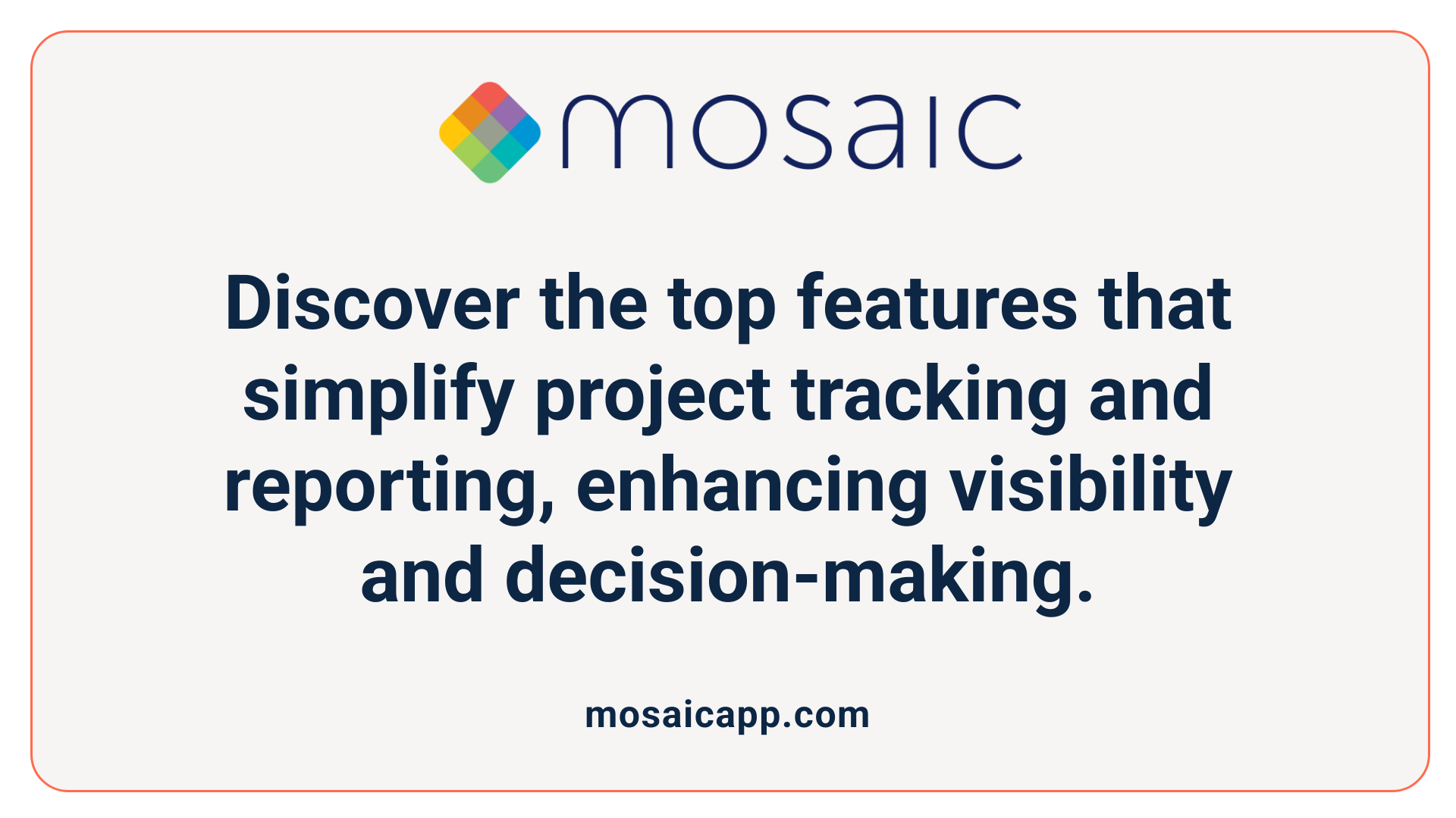Discover the top features that simplify project tracking and reporting, enhancing visibility and decision-making.