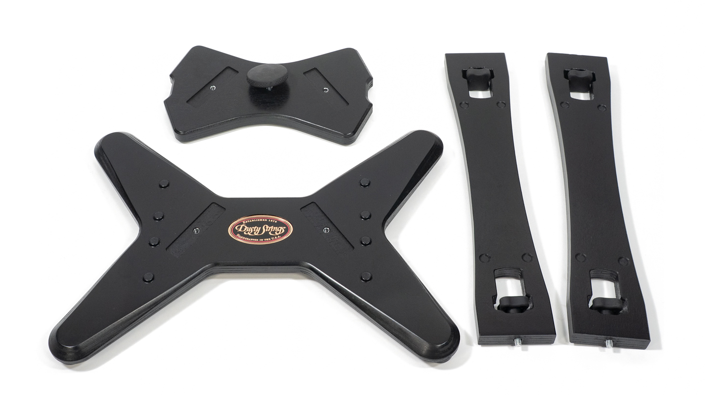 Stand parts: Interface plate, foot, legs