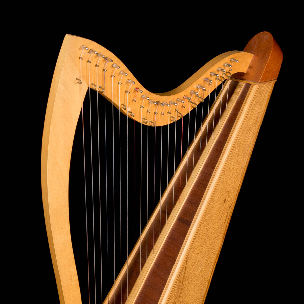 The very first harp made by Dusty Strings in he early 1980s