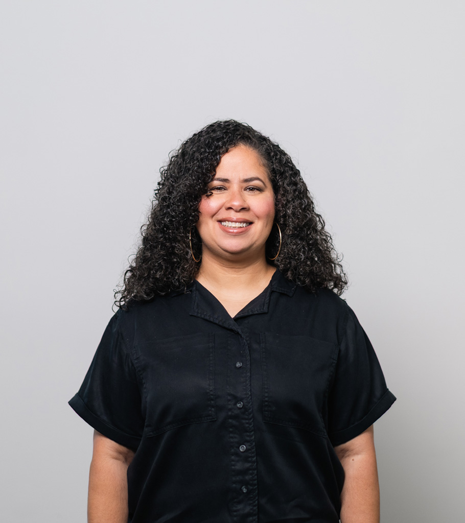 a happy looking smiling woman