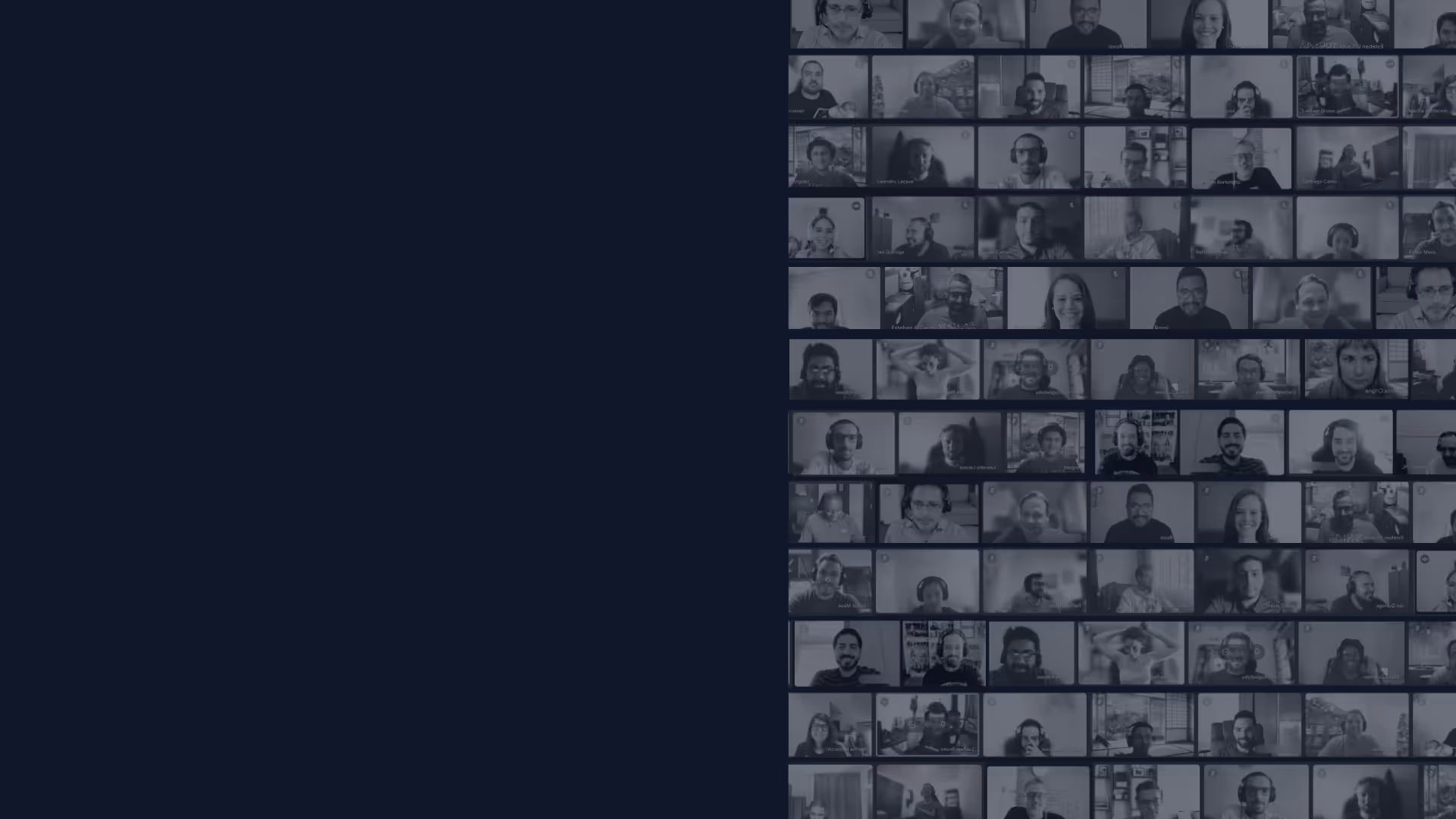 Image of some of Azumo Team Members on a Conference Call