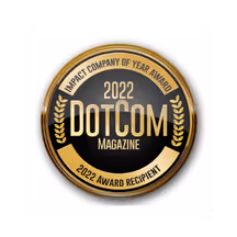 Logo for 3rd Party Award Provider - DotCom Magazine