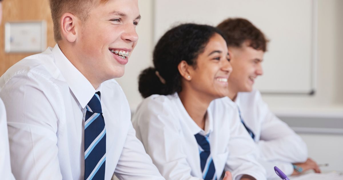 Image of an empty classroom representing what will happen if we do not introduce whole school mental health and wellbeing