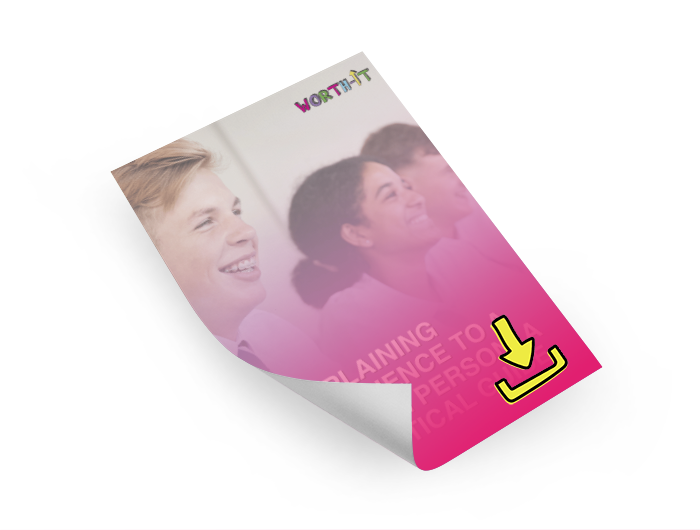 Image of a resilience workbook or teaching guide